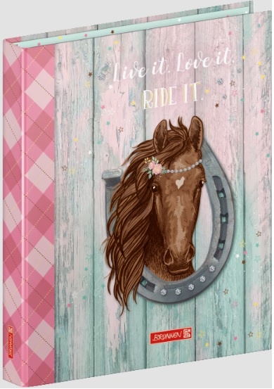 Kroužkové desky A4 Kůň 2 cm