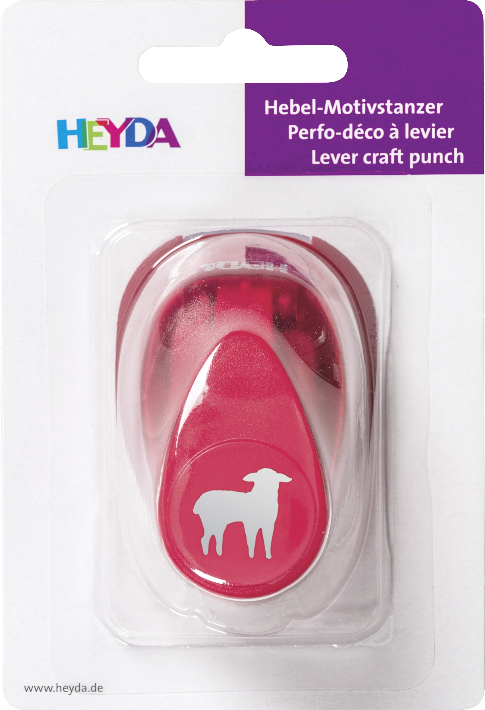 Děrovač červený 15mm - ovce