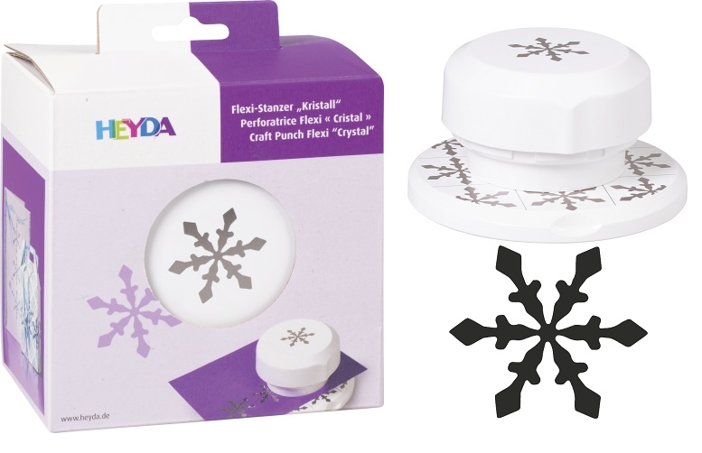 Děrovač flexi 4cm - vločka