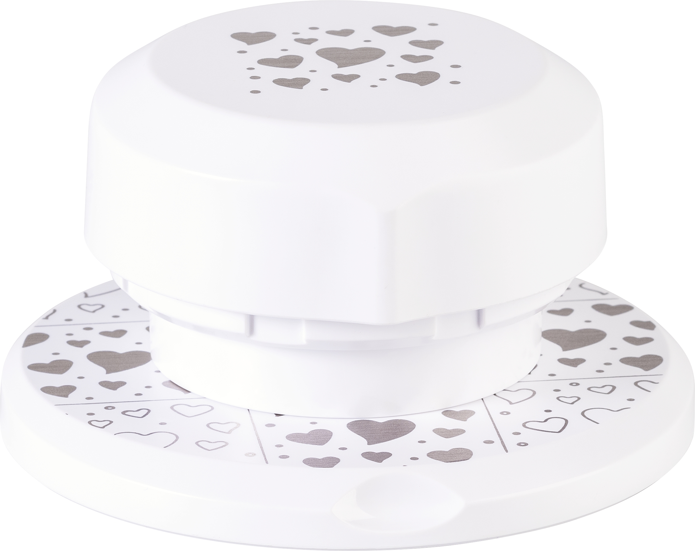 Děrovač flexi 4cm - srdíčka mix