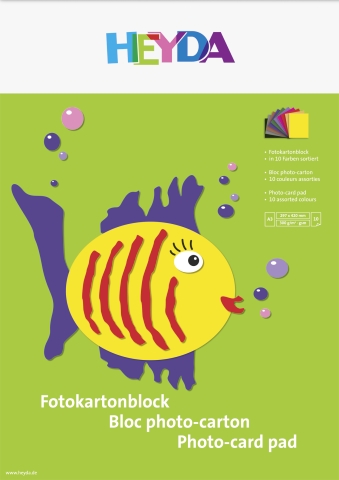 Blok fotokartonů 10 listů A3 300g 