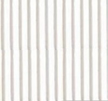 10 ks Karton 50x70 300g vlnitý bílý