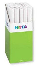 25 rolí transparentního papíru -  50x70 115g bílý