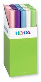 25 rolí transparentního papíru 50x70 115g mix 5 barev 