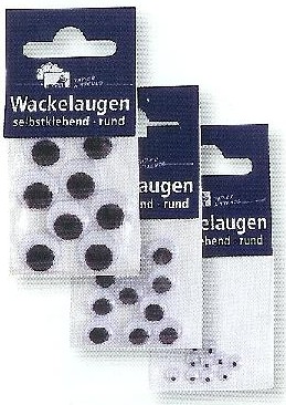 Oko pohyblivé 7mm - 10ks