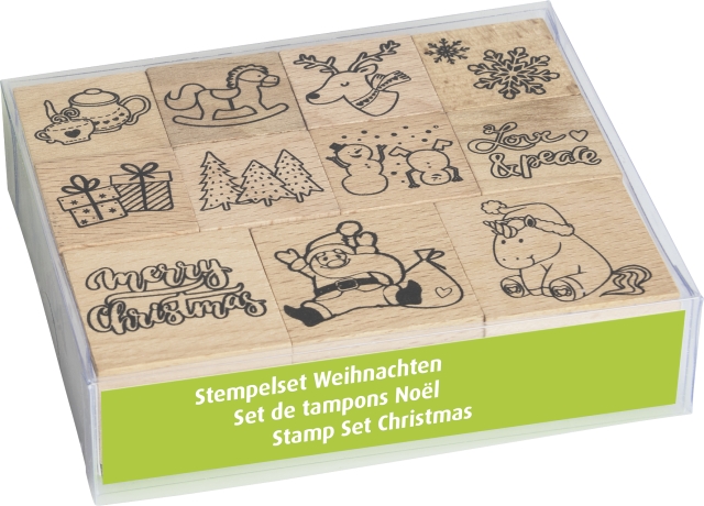 Set razítek vánoce