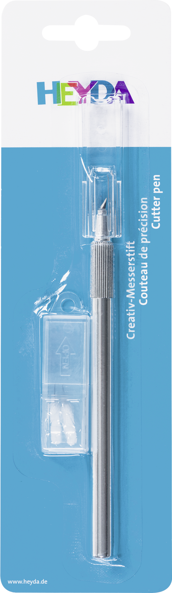 Skalpel, řezací nůž otočný o 360° - délka 14,5 cm