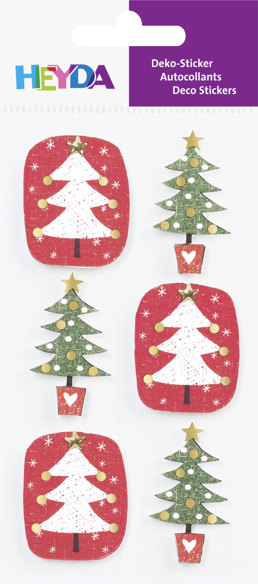 Samolepky 7,5x16,5 stromky