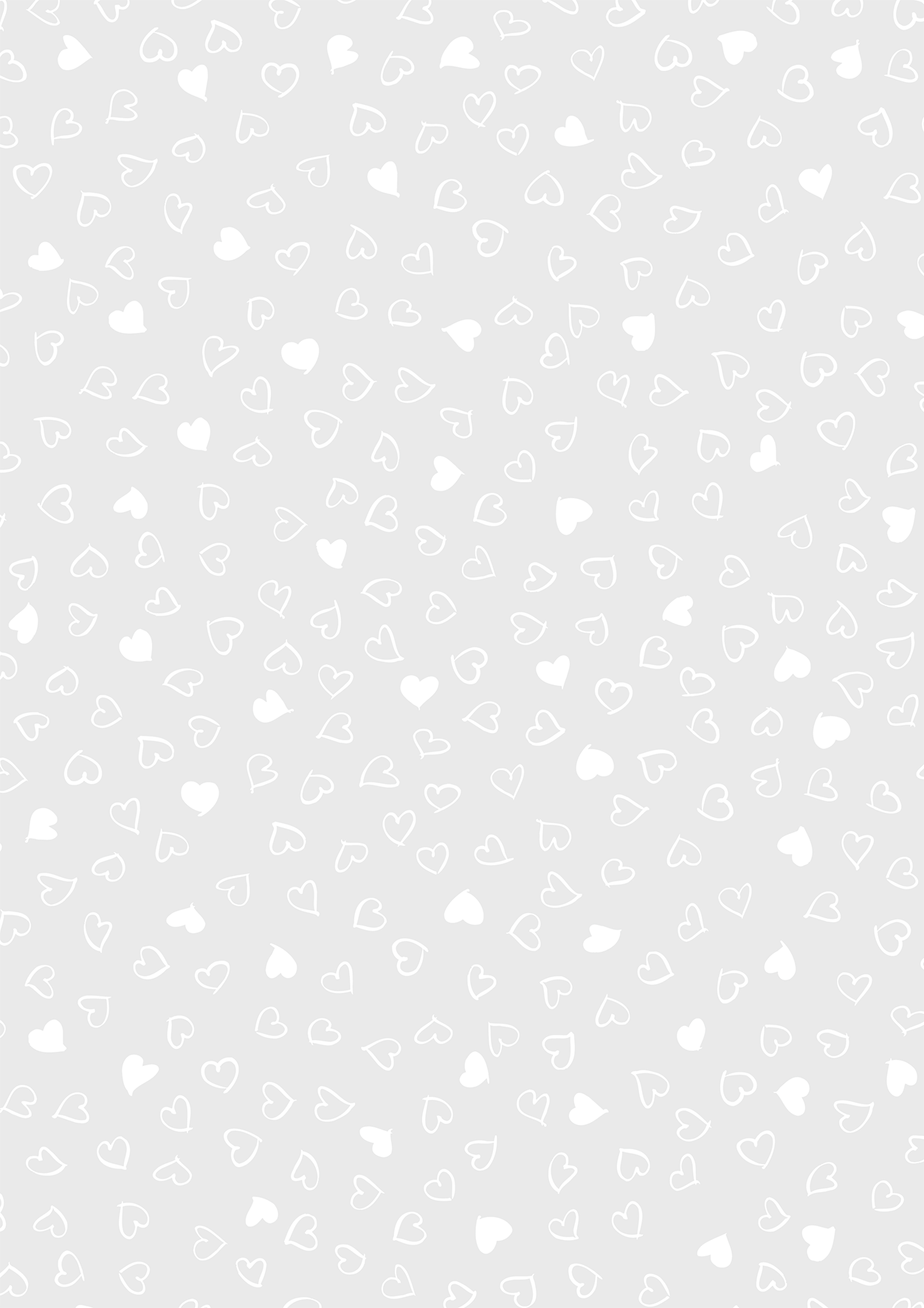 25 ks Transparentní papír A4 115g - srdce