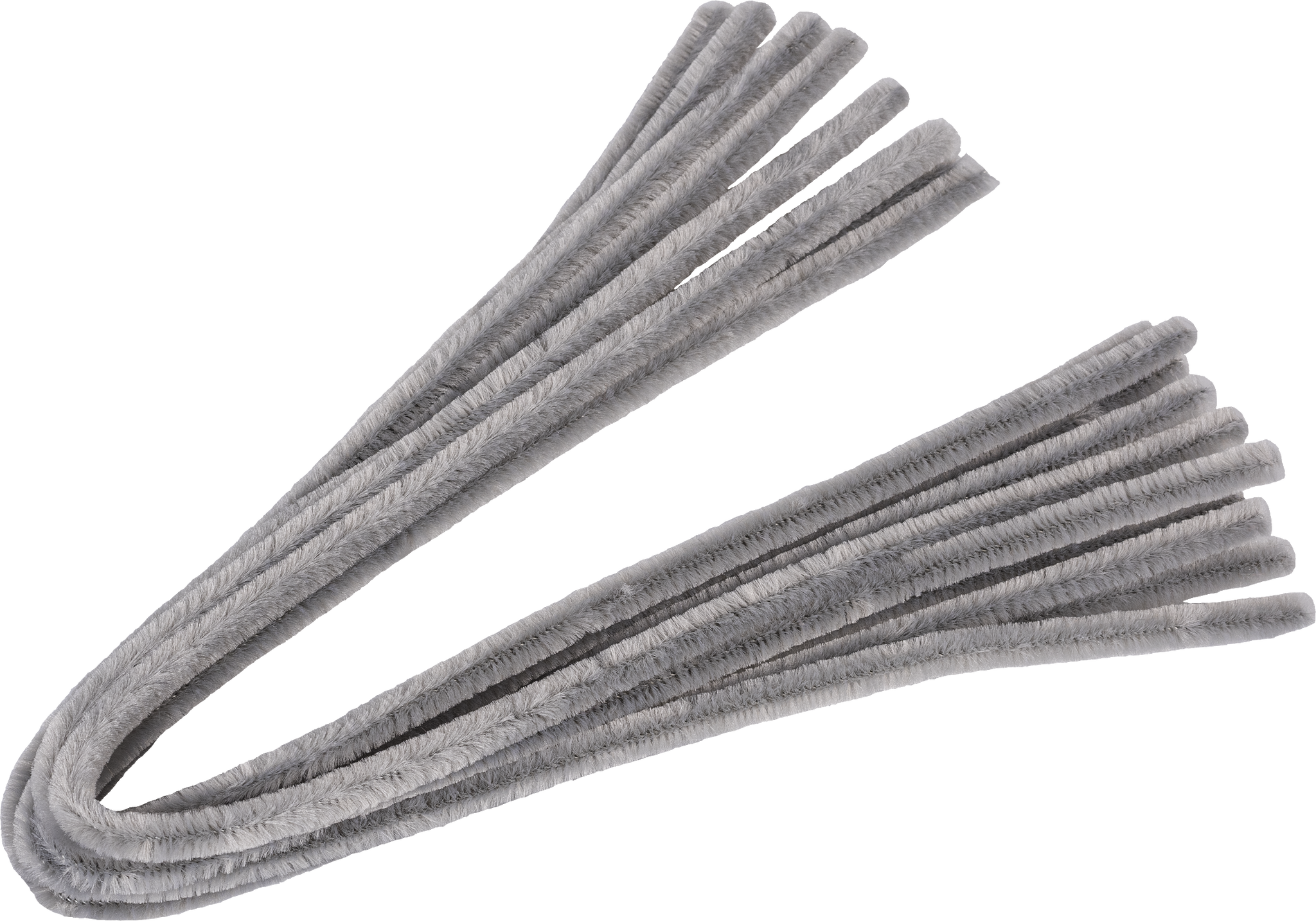 Žinylkový drát 50cm x 8mm, 10ks šedý