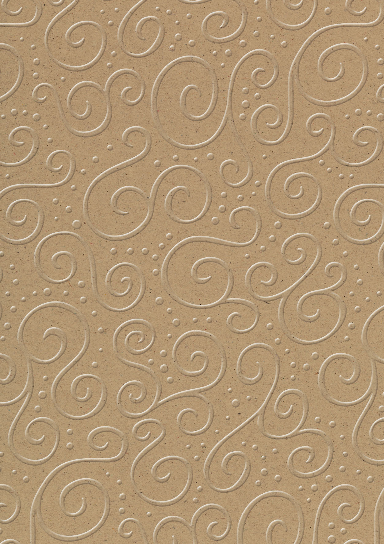 20 ks Karton reliéf A4 220g Milano hnědá natur