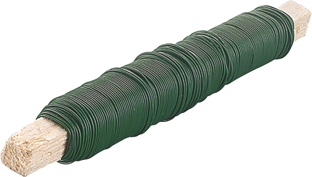 Vázací aranžovací drát O 0,65 mm × 35 m, zelený