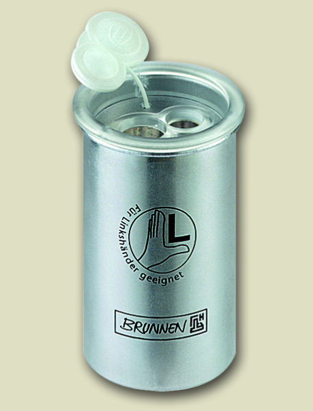 Ořezávátko ALU pro leváky s 2 otvory a krytkou