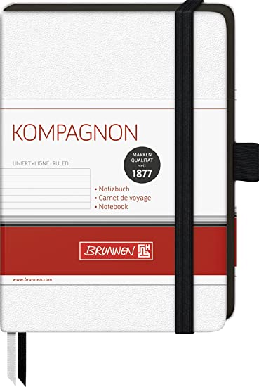 Blok A6 Kompagnon linkovaný, bílý