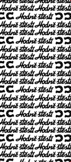 5ks Kontury 10x23 - hodně štěstí, zlaté