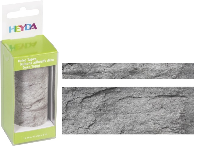 Páska lepicí papírová 2ks - kámen