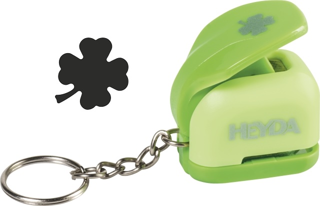 Děrovačka přívěsek - čtyřlístek