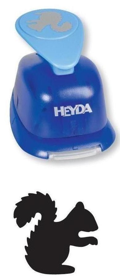 Děrovač modrý 25mm - veverka