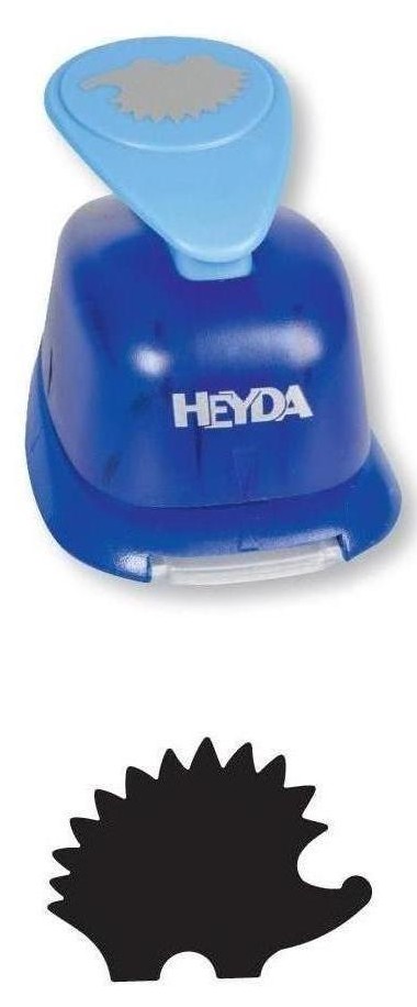 Děrovač modrý 25mm - ježek