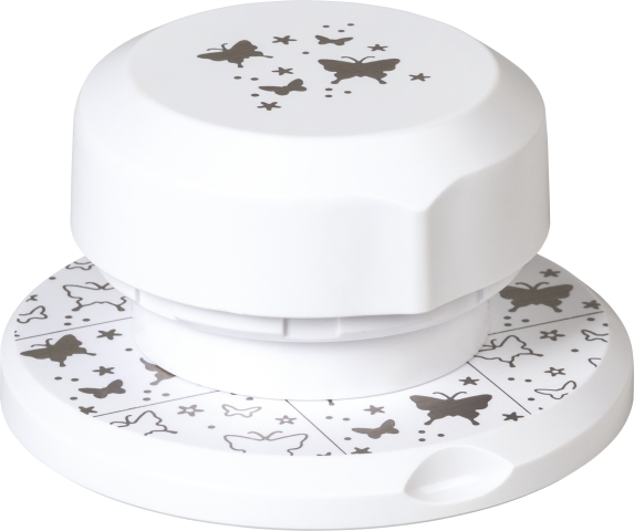 Děrovač flexi 4cm - motýlci