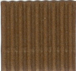 10 ks Karton 50x70 300g vlnitý hnědý