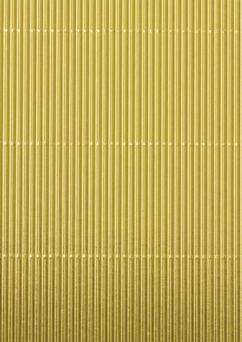 10 ks Karton 50x70 300g vlnitý zlatý