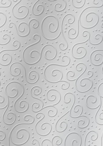 10 ks Karton reliéf A4 220g Milano stříbrný