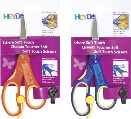 Nůžky dětské kulaté soft touch 13,5 cm