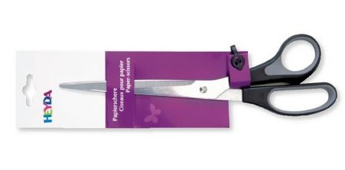 Nůžky 25 cm černé