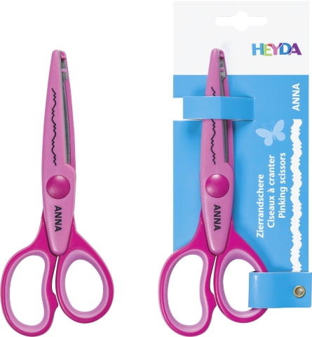 Ozdobné nůžky Anna pink