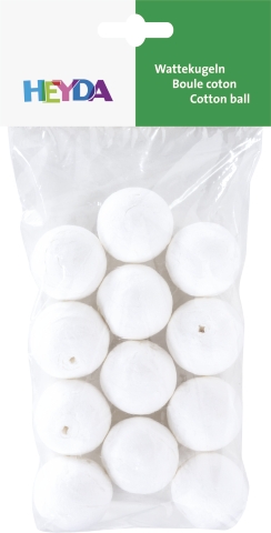 NE 15 ks Vatové kuličky, průměr 30 mm