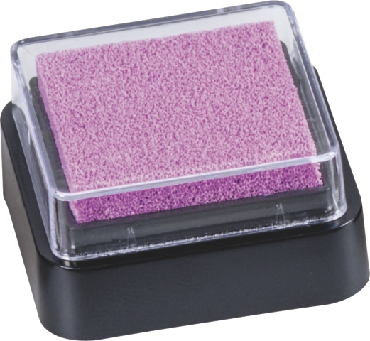 10 ks Razítk. polštářek 3x3 růžovofialový