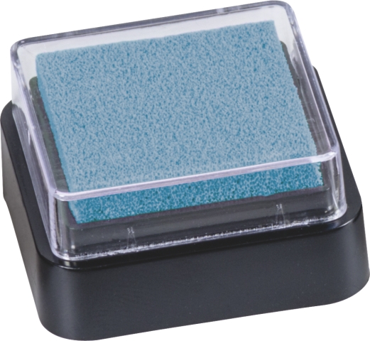 10 ks Razítk. polštářek 3x3 světle modrý