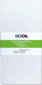 25 ks Dopisní obálka DL bílá