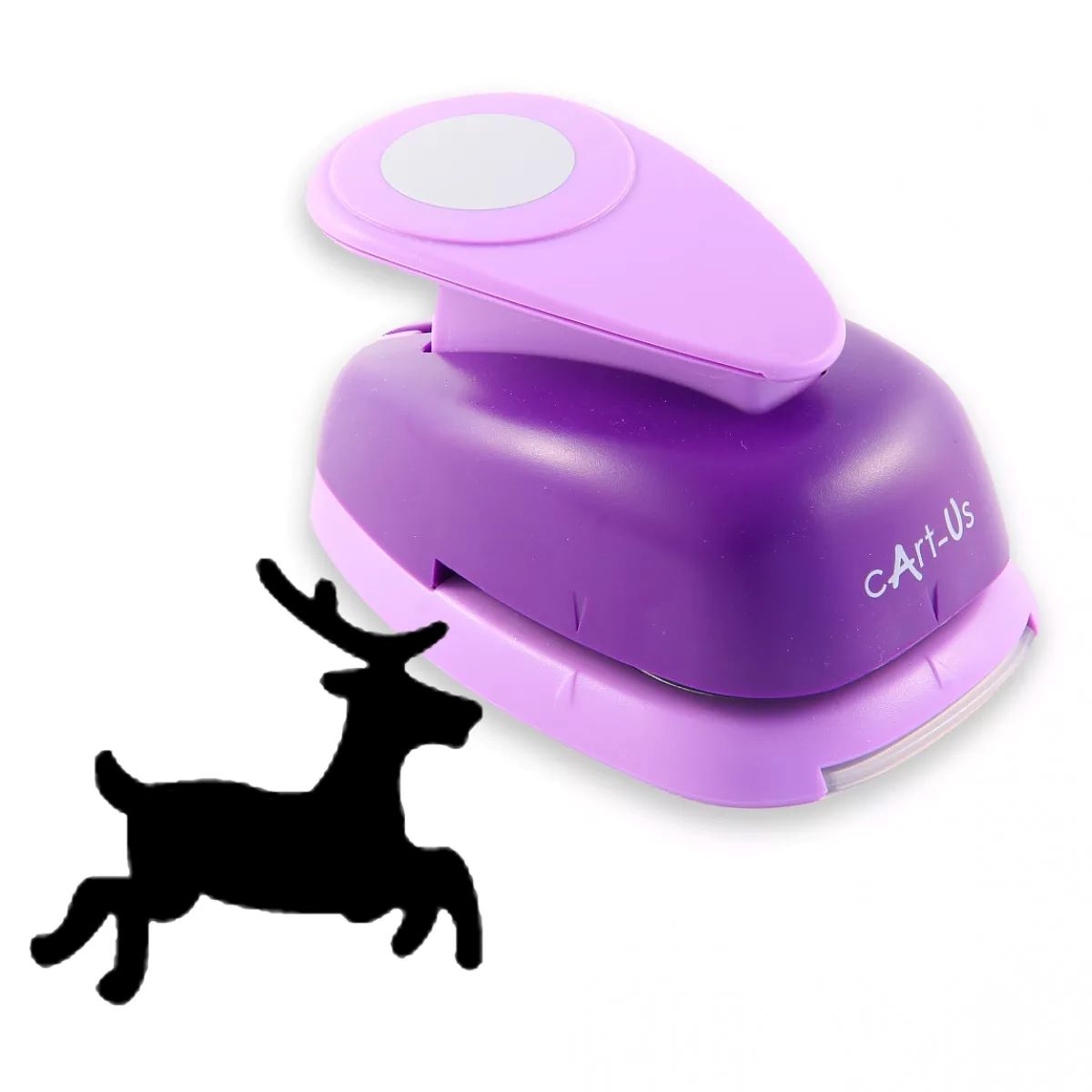 Děrovač fialový 20mm - jelen