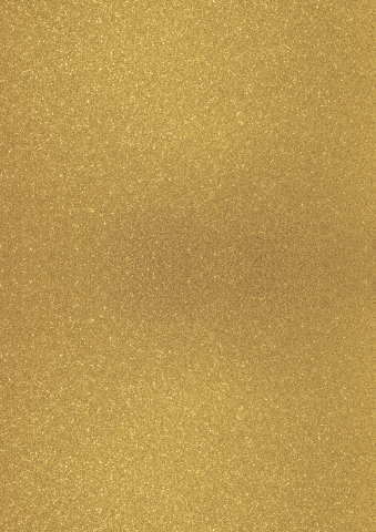 10 ks Karton A4 200g glitr tm. zlatý