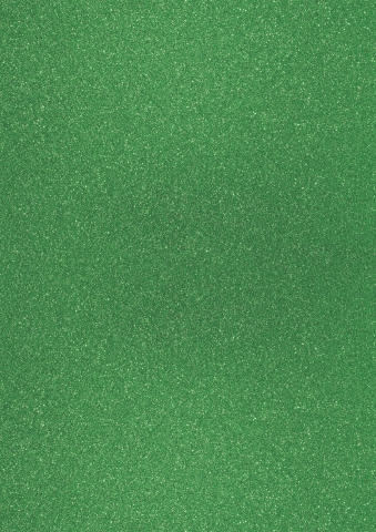 10 ks Karton A4 200g glitr sv. zelený