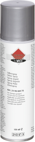 Spray 150 ml stříbrný