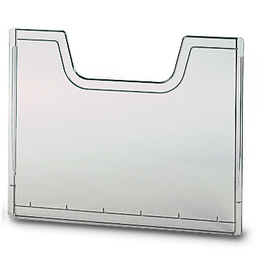 Krycí deska A5 na šířku Twin zelená