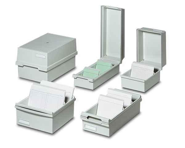 Kartotéka A6 s víkem na šíř.1000-1200 karet