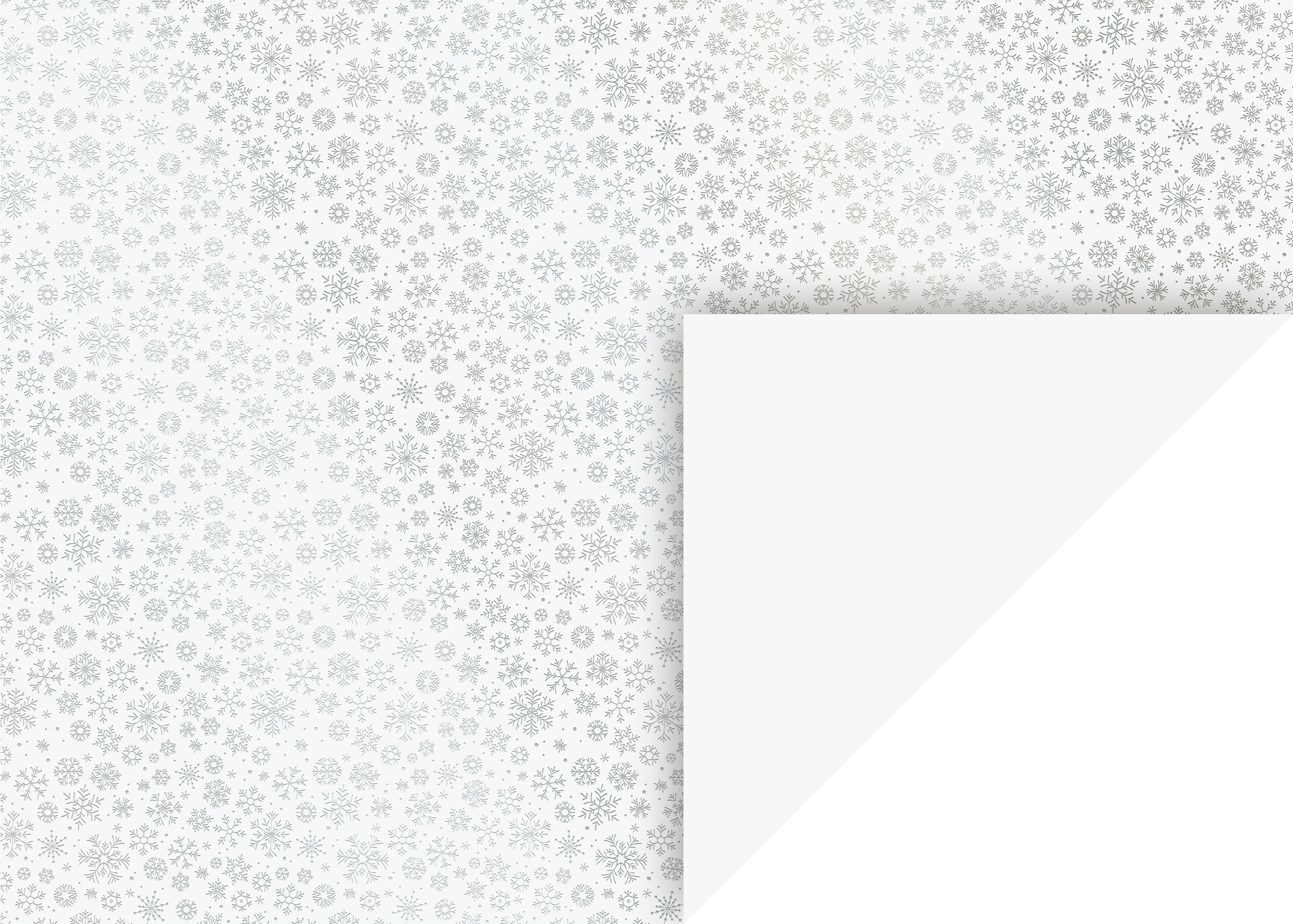 10 ks kartonů 50x70 bílý, stříbrné vločky, 240 g