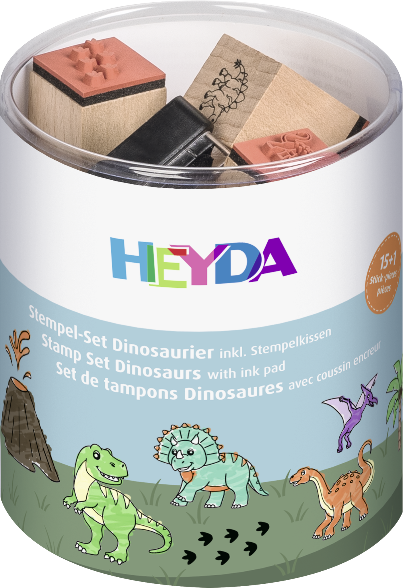 15 ks Razítka - dinosauři