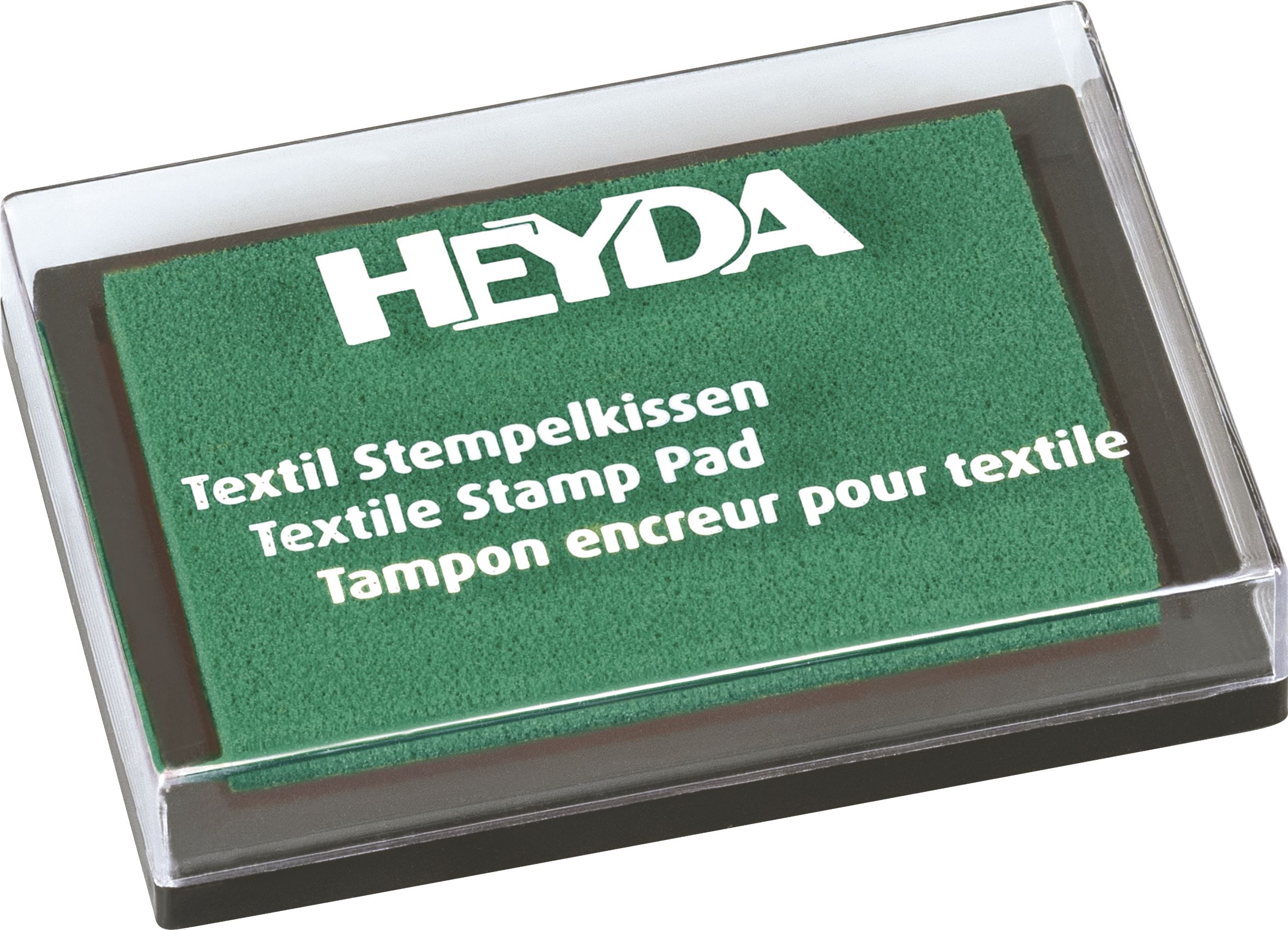 Razítkovací polštářek na textil - tmavě zelený