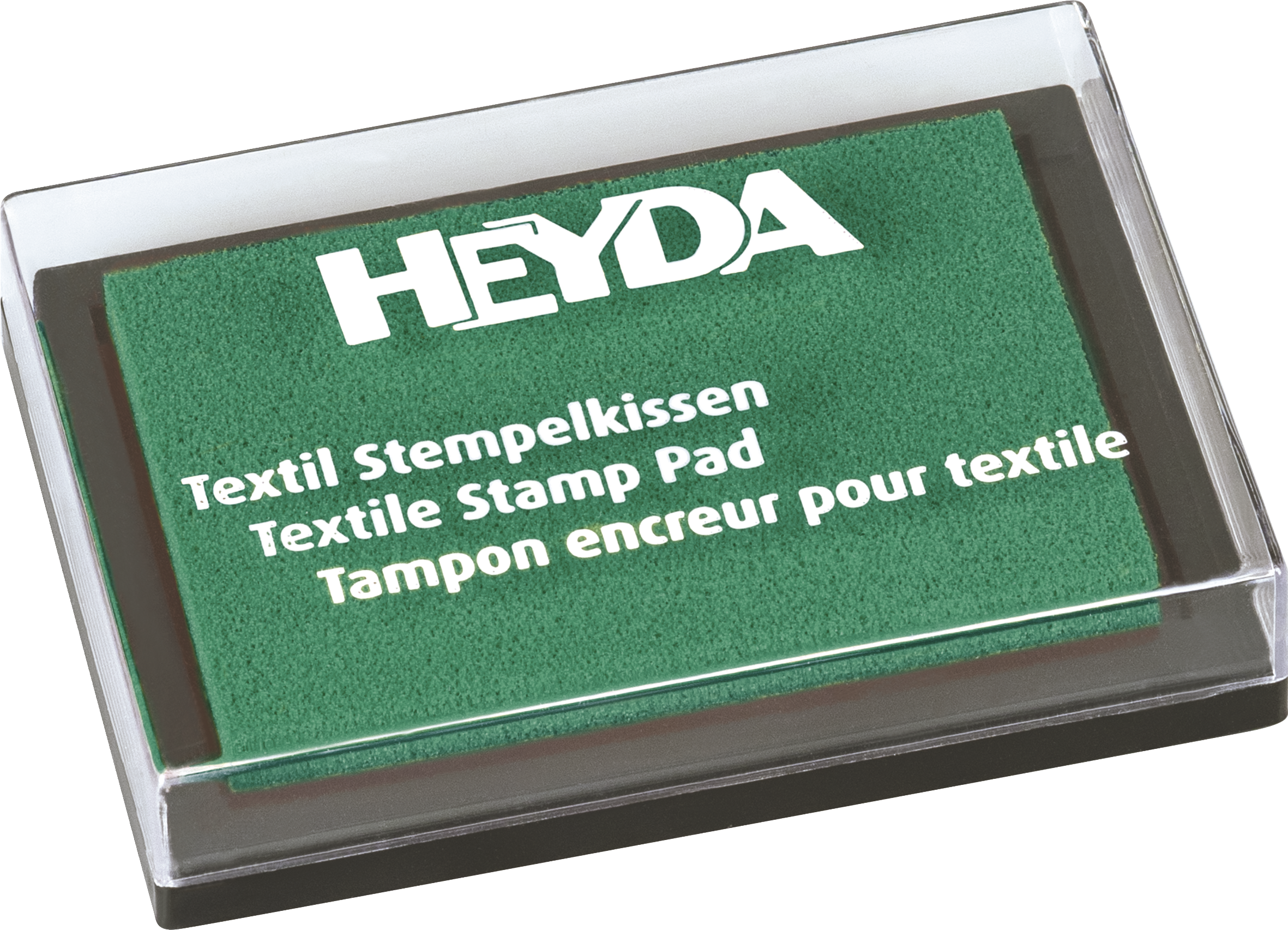 Razítkovací polštářek na textil - tmavě zelený