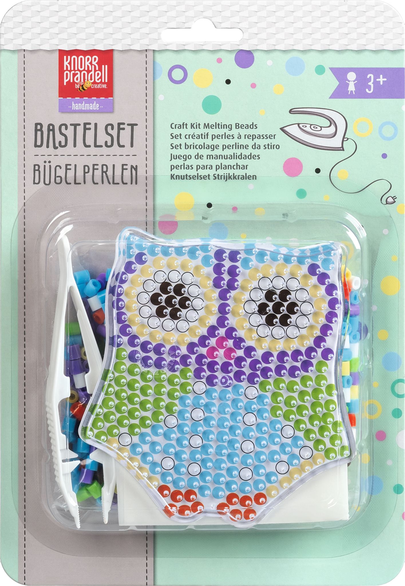 Zažehlovací korálky - sova