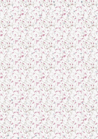 10 ks Karton A4 220g - srdce malé růžové, stříbrné